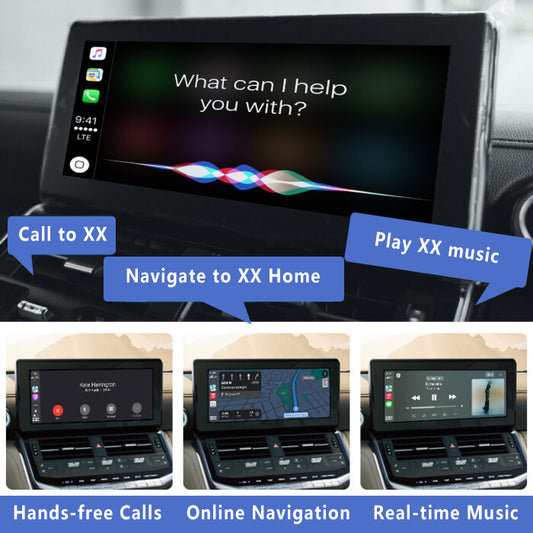 2020-2023 Toyota Cruiser LC300 Wireless Apple CarPlay & Android Auto Integration for Car