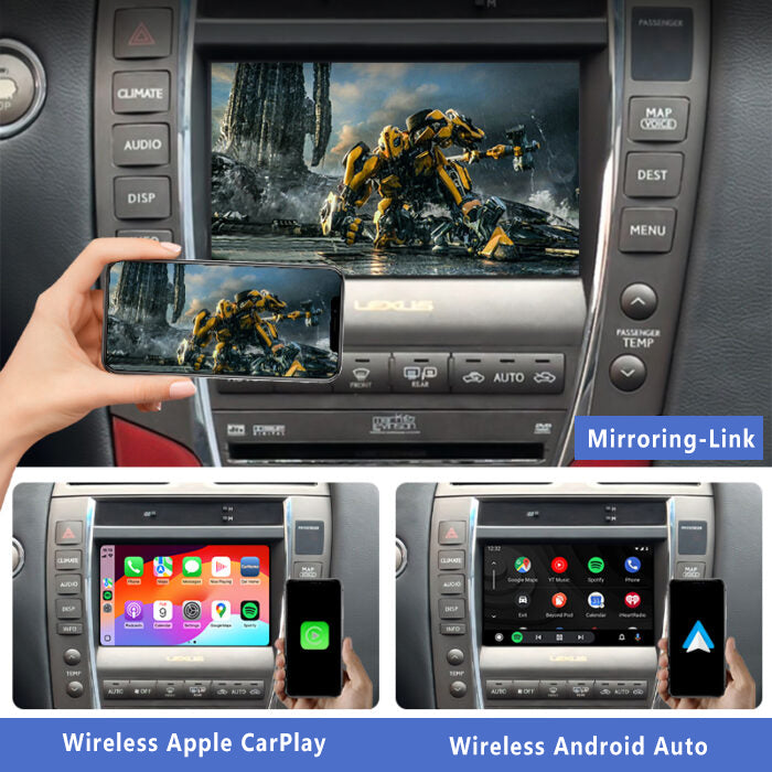 2008 Lexus ES350 OEM Head Units Wireless Apple CarPlay & Android Auto Module Integration Kits