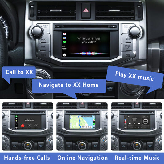 2014-2020 Toyota 4Runner OEM Wireless Apple CarPlay & Android Auto Integration for Car