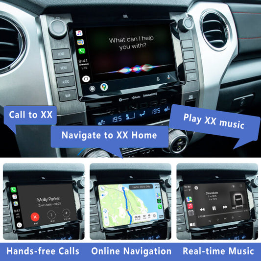 2014-2020 Toyota Tundra OEM Wireless Apple CarPlay Android Auto Integration for Car