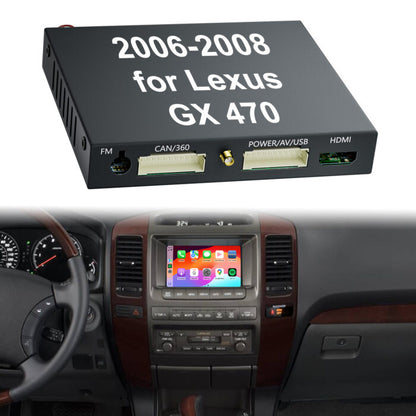 2006-2009 Lexus GX470 OEM Head Unit Wireless Apple CarPlay & Android Auto Integration Kits