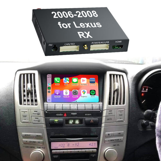2006-2008 Lexus RX OEM Wireless Apple CarPlay & Android Auto Integration for Car