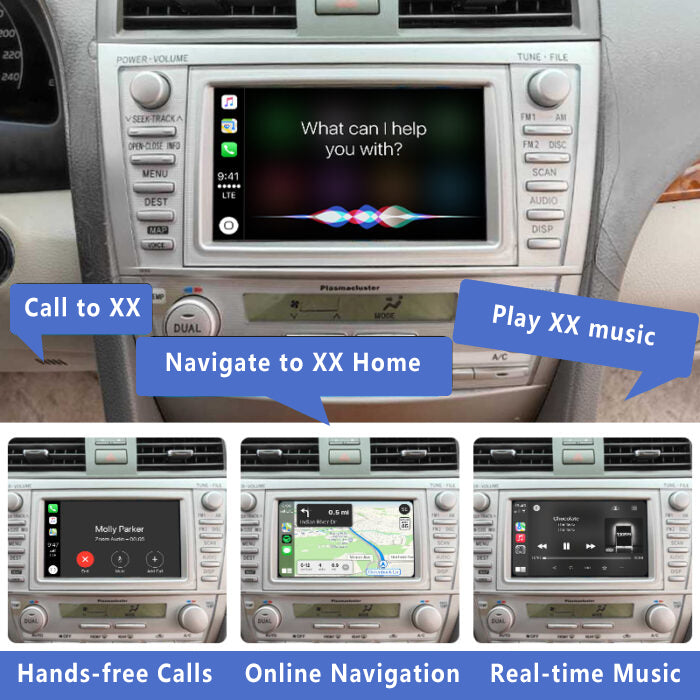 TOYOTA CAMRY 2006-2013 Wireless Apple CarPlay & Android Auto Integration for Car
