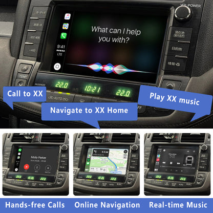 2008-2012 Toyota Crown Hybrid GWS204 OEM Head Units wireless Apple CarPlay & Android Auto Integration for Car