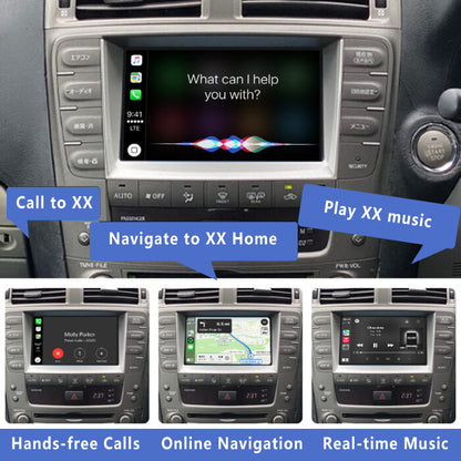 2009 – 2014 Lexus ISF Wireless Apple CarPlay Decoder & Android Auto Module Integration Kits