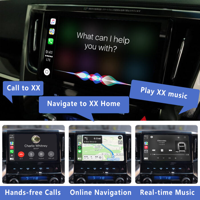 Toyota Z66T/ZA4T/Y66T/Z68T /Y68T/Y64T/W66T/W68T OEM Head Units Wireless Apple CarPlay & Android Auto Integration for Car