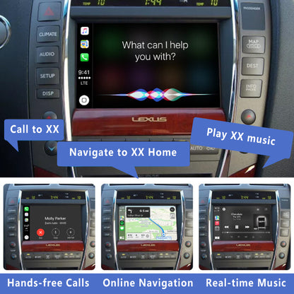 2009-2012 Lexus ES350 OEM Head Units Wireless Apple CarPlay & Android Auto Integration Kits