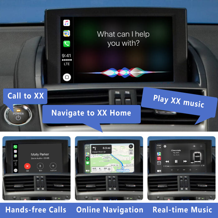 2010 lexus Hs250h Wireless Apple CarPlay & Android Auto Integration Kits