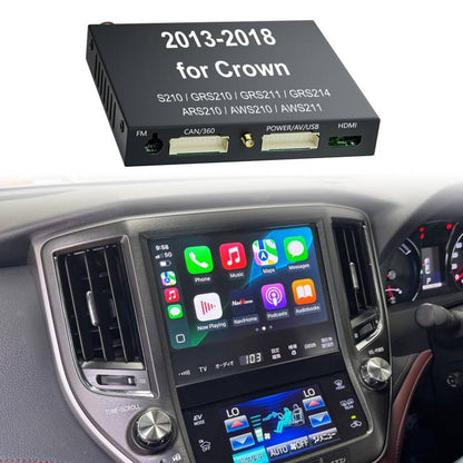 2013-2018 Toyota Crown S210 GRS210 GRS211 GRS214 ARS210 AWS210 AWS211 Wireless Apple CarPlay Android Auto Integration for Car