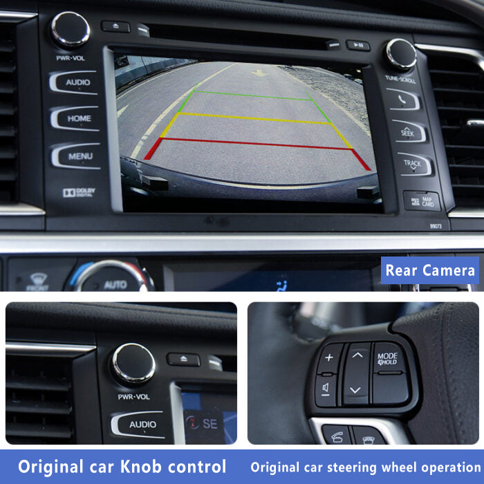 2015-2019 Toyota Kluger Original Head Units Wireless Apple CarPlay Android Auto Integration for Car