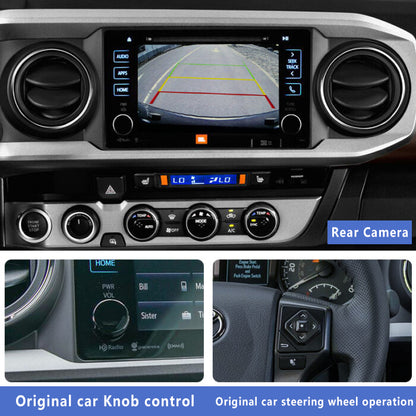 2017-2019 Toyota Tacoma Review Original Head Units Wireless Apple CarPlay and Android Auto Integration for Car
