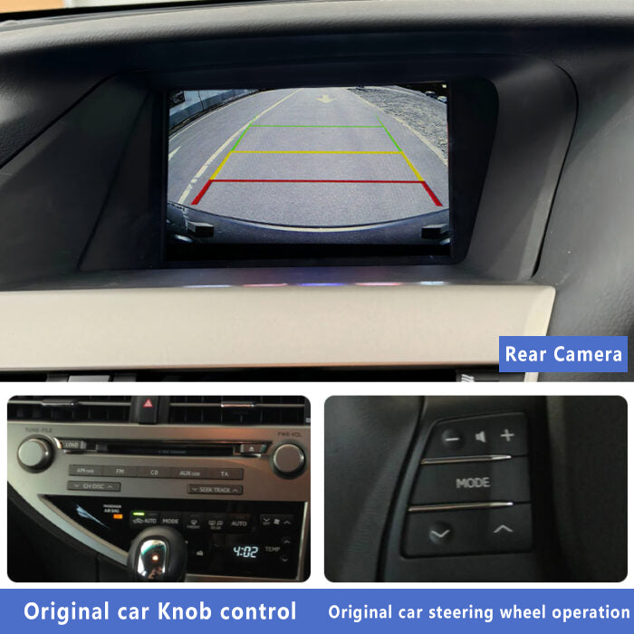 2012-2018 Lexus RX RX270 RX300 RX350 RX450H OEM Wireless Apple CarPlay & Android Auto Integration Module Kits.