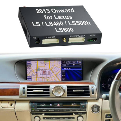 2013 Onward Lexus LS LS460 LS500h LS600 OEM Head Units Wireless Apple CarPlay & Android Auto Module Integration Kits