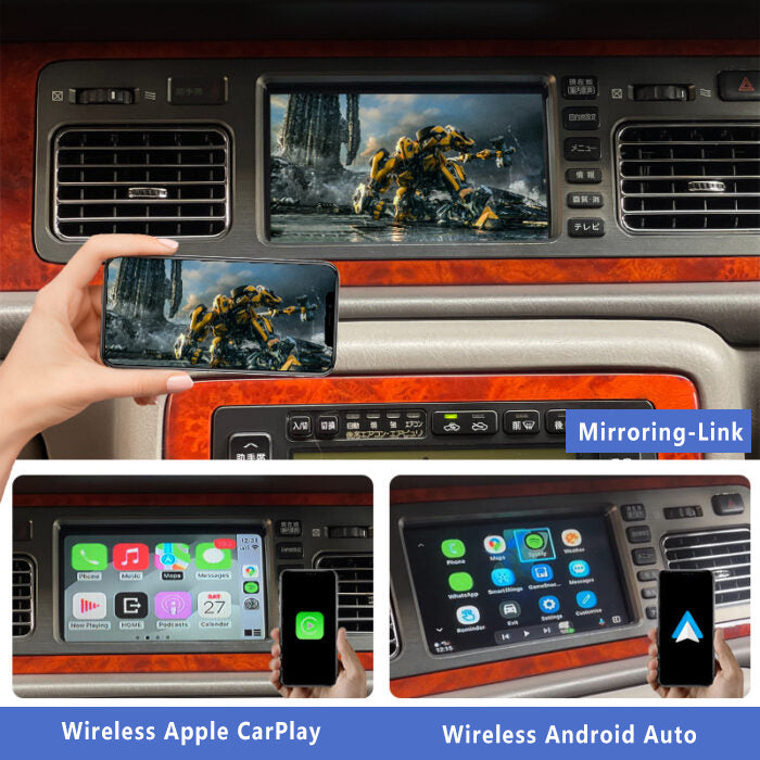 Toyota Century GZG50 OEM head units Wireless Apple CarPlay & Android Auto Integration for Car