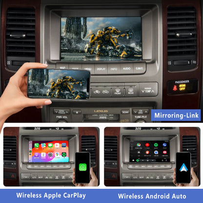 2006-2009 Lexus GX470 OEM Head Unit Wireless Apple CarPlay & Android Auto Integration Kits