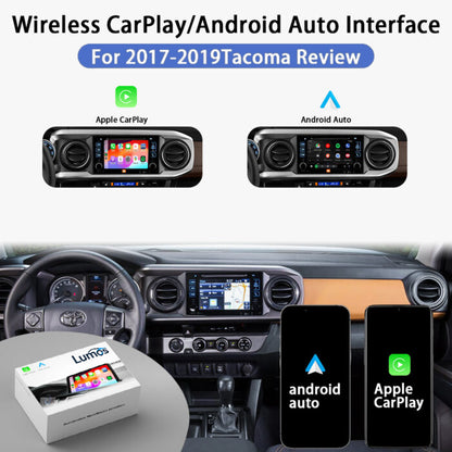 2017-2019 Toyota Tacoma Review Original Head Units Wireless Apple CarPlay and Android Auto Integration for Car