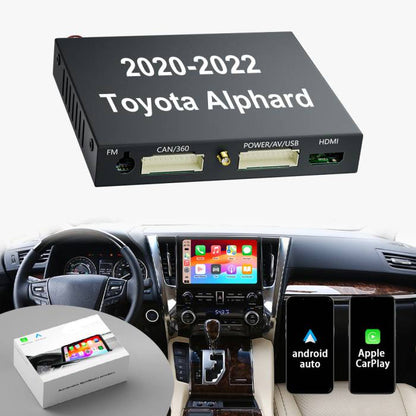 2020-2022 Toyota Alphard wireless Apple CarPlay & Android Auto Integration for Car