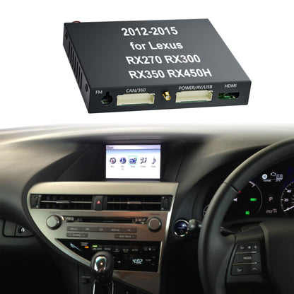 2012-2018 Lexus RX RX270 RX300 RX350 RX450H OEM Wireless Apple CarPlay & Android Auto Integration Module Kits.