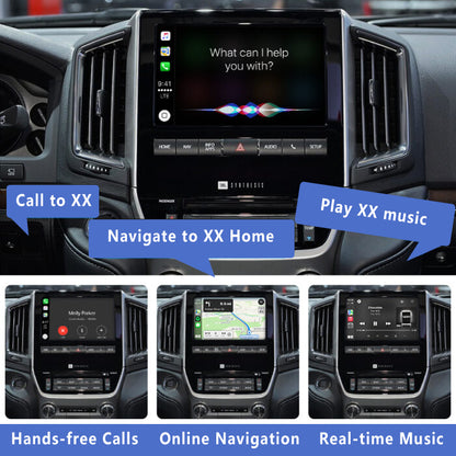2016-2021 Toyota Land Cruiser LC200 Wireless Apple CarPlay & Android Auto Integration for Car