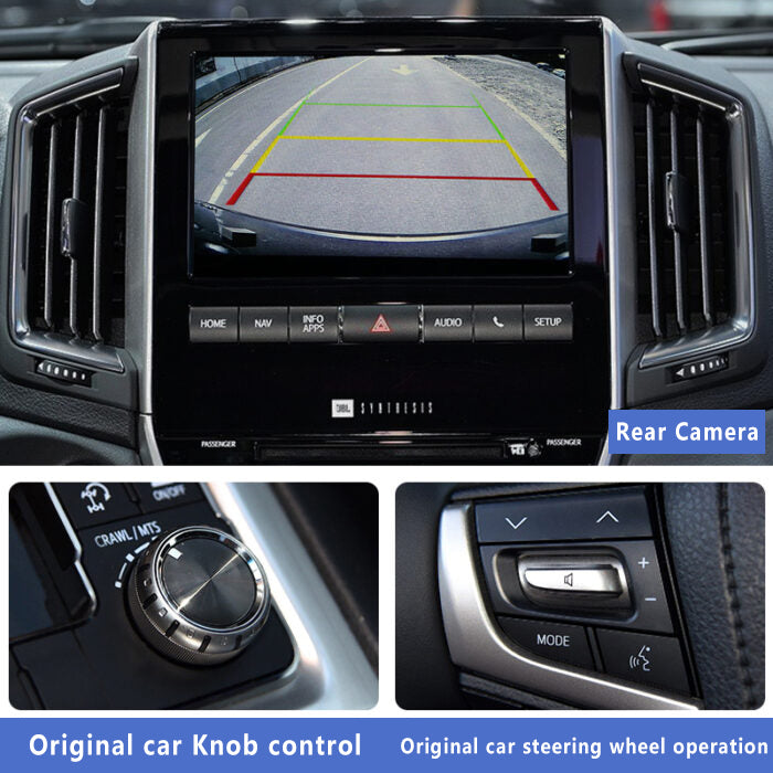 2016-2021 Toyota Land Cruiser LC200 Wireless Apple CarPlay & Android Auto Integration for Car