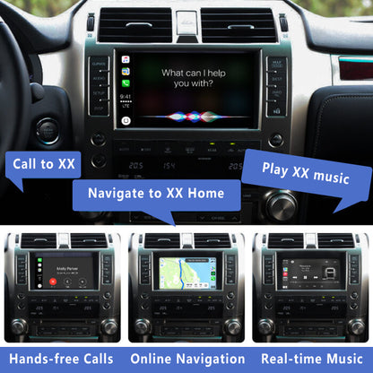 2009-2020 Lexus GX400 GX460 GX470 OEM Head Unit Wireless Apple CarPlay & Android Auto Integration Kits