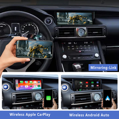 2014-2020 Lexus ES/NX/RX/UX with joystick controls OEM Head Units Wireless Apple CarPlay & Android Auto Integration Kits