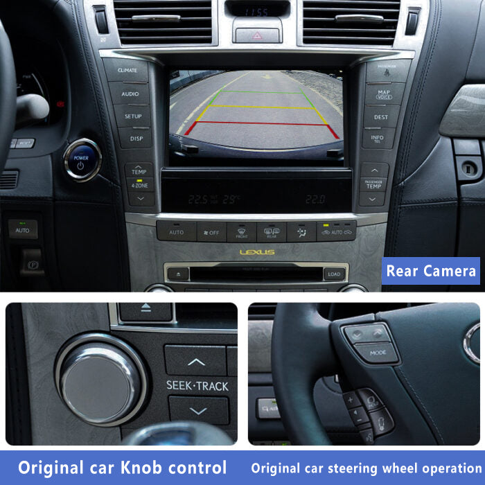 2006-2012 Lexus LS LS430 LS460 LS600 OEM Head Units Wireless Apple CarPlay & Android Auto Integration for Car