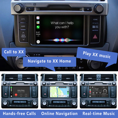 2014-2020 Toyota Prado OEM Head Units Wireless Apple CarPlay & Android Auto Integration for Car