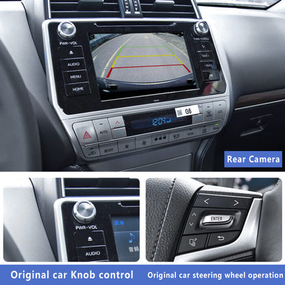 2018-2019 Toyota Prado Original Head Units Wireless Apple CarPlay and Android Auto Integration for Car