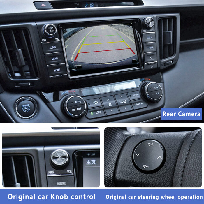 2014-2018 Toyota RAV4 Original Head Units Wireless Apple CarPlay Android Auto Integration for Car