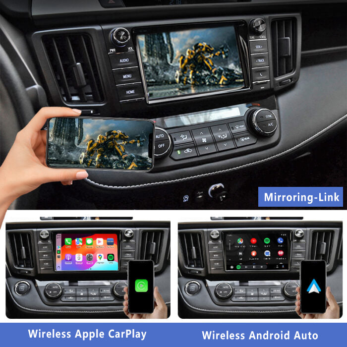 2014-2018 Toyota RAV4 Original Head Units Wireless Apple CarPlay Android Auto Integration for Car
